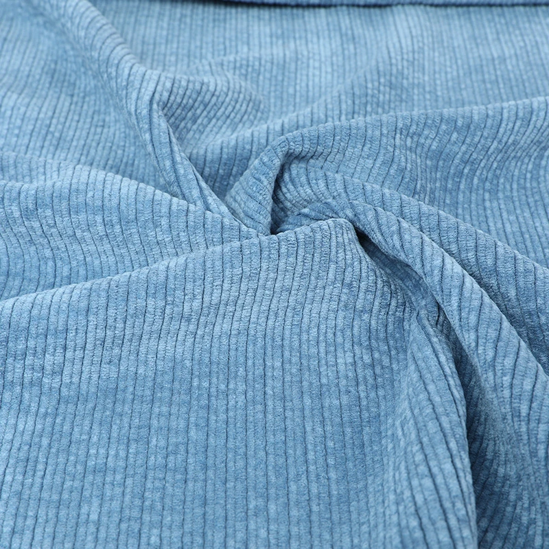 Soft Breathable Home Textile Corduroy Fabric for Pants Jacket Fabric