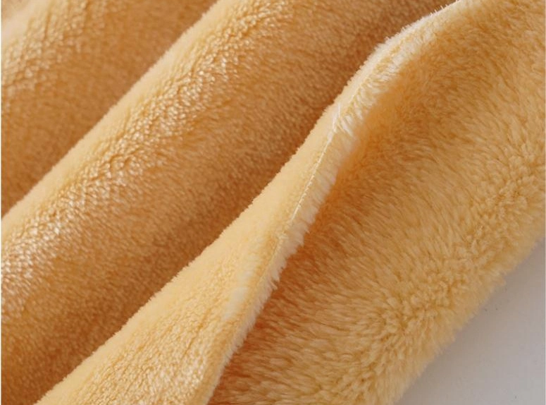 100% Polyester Supersoft Solid Coral Fleece Fabric