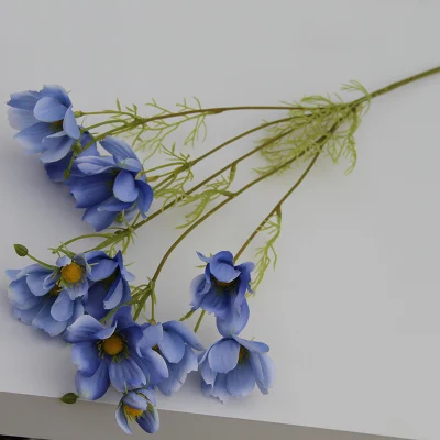 Design all'ingrosso della decorazione della casa del fiore dell'universo di Coreopsis di nozze artificiali dei fiori di seta all'ingrosso